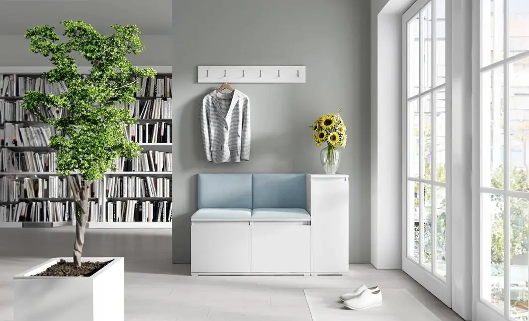 Cuier Hol Max 25, Alb/ Albastru - Trinity 22