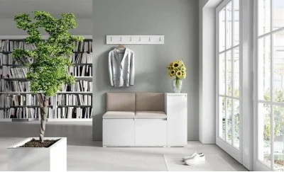 Cuier Hol Max 25, Alb/ Maro - Trinity 5