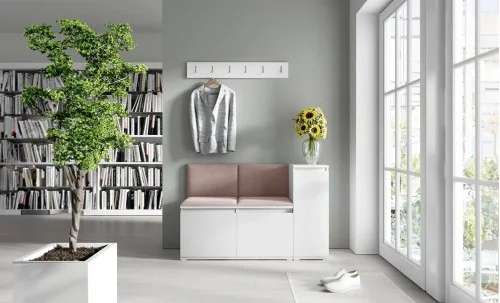 Cuier Hol Max 25, Alb/ Maro - Trinity 7