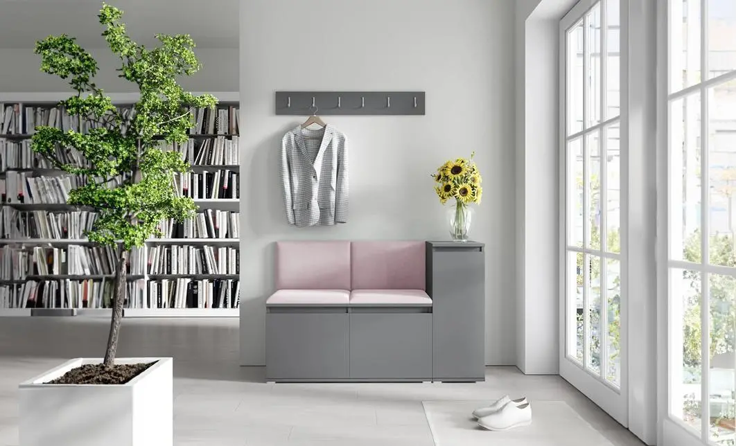 Cuier Hol Max 25, Grafit/ Roz - Trinity 19