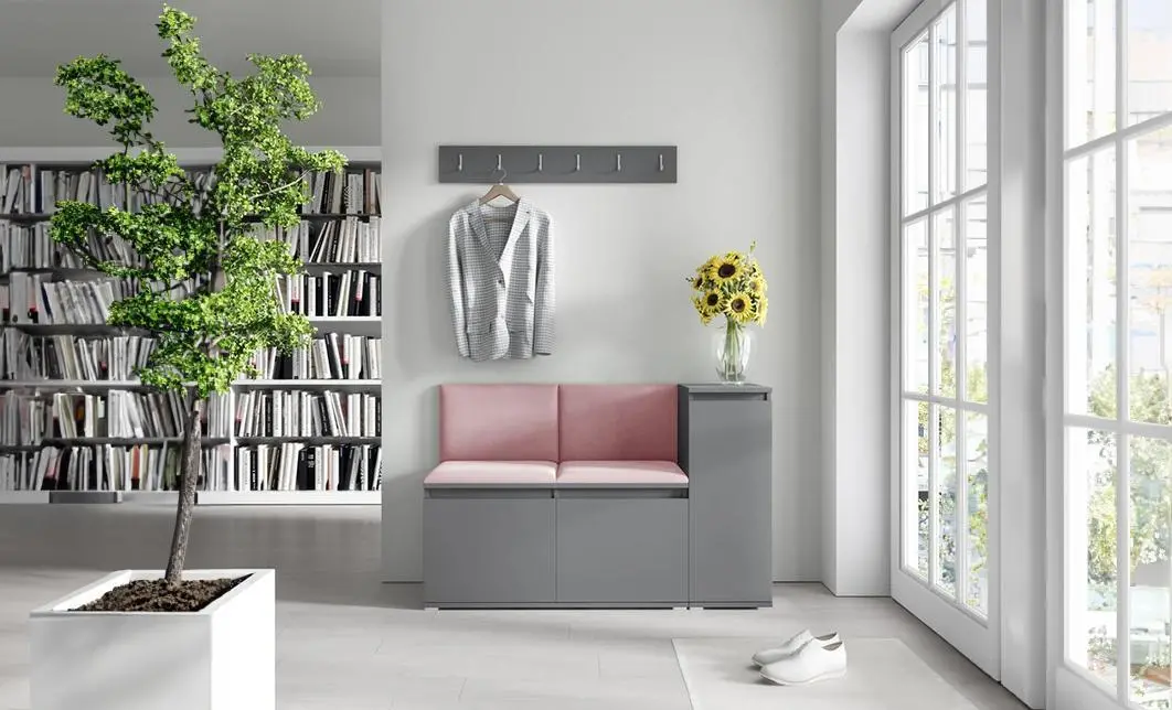 Cuier Hol Max 25, Grafit/ Roz - Trinity 23