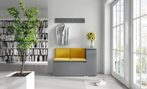 Cuier Hol Max 25, Grafit/ Portocaliu - Trinity 26