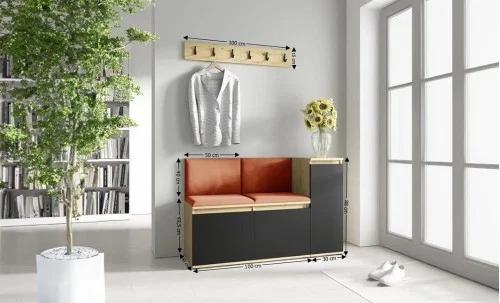 Cuier Hol Max 25, Artisan/ Portocaliu - Trinity 25