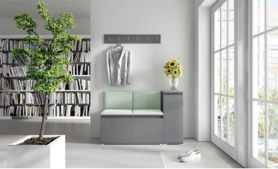 Cuier Hol Max 25, Grafit/ Verde - Trinity 21