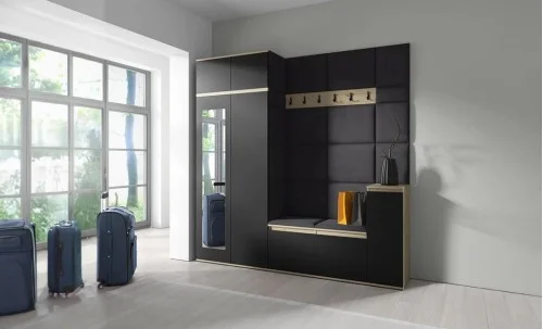 Cuier Hol Max 26, Artisan/ Negru - Trinity 16