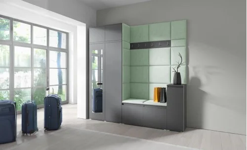 Cuier Hol Max 26, Grafit/ Verde - Trinity 21