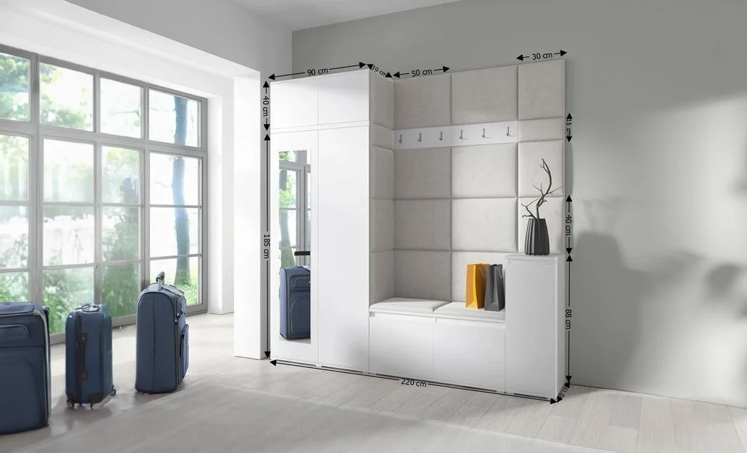 Cuier Hol Max 26, Alb/ Crem - Trinity 1 1