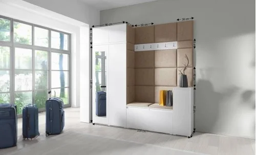 Cuier Hol Max 26, Alb/ Bej - Trinity 4