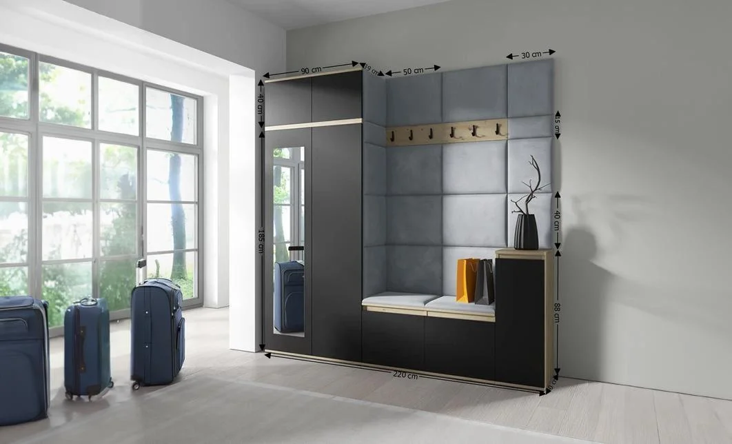 Cuier Hol Max 26, Artisan/ Gri - Trinity 14 1