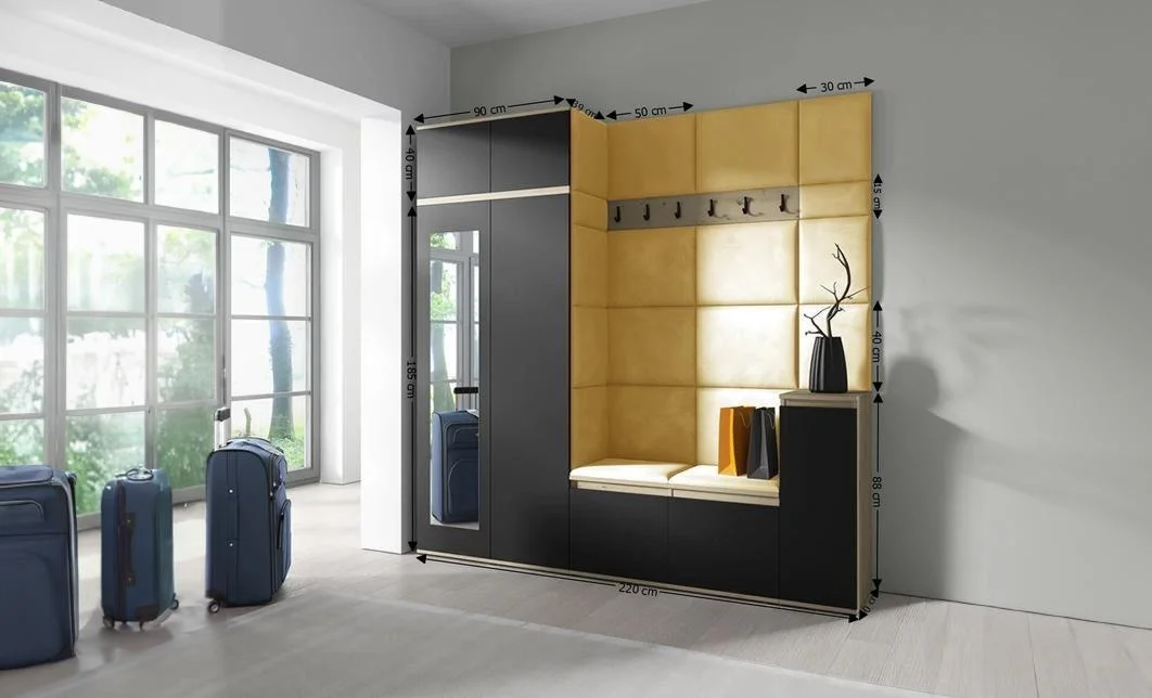 Cuier Hol Max 26, Artisan/ Galben - Trinity 18 1