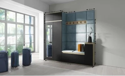 Cuier Hol Max 26, Artisan/ Albastru - Trinity 22