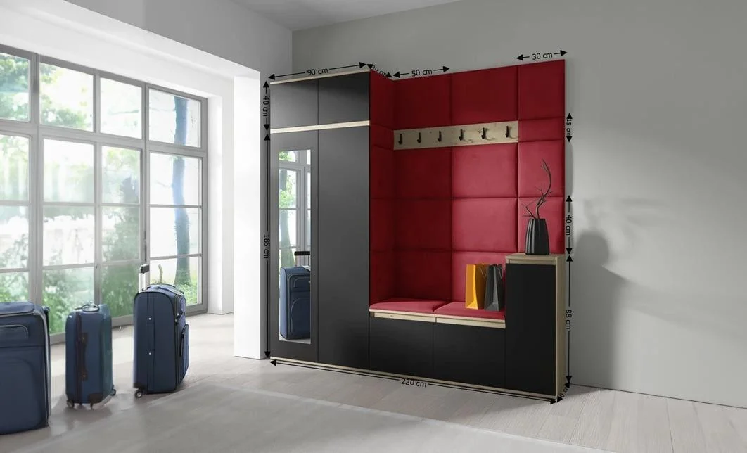 Cuier Hol Max 26, Artisan/ Rosu - Trinity 24 1