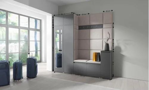 Cuier Hol Max 26, Grafit/ Bej - Trinity 2