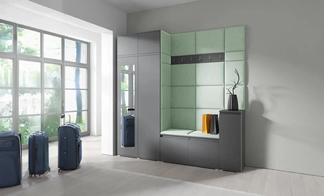 Cuier Hol Max 26, Grafit/ Verde - Trinity 21