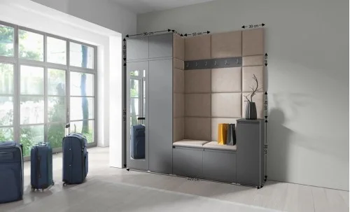 Cuier Hol Max 26, Grafit/ Maro - Trinity 5