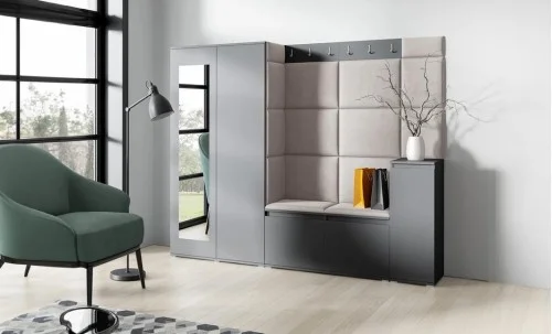 Cuier Hol Max 27, Grafit/ Bej - Trinity 2