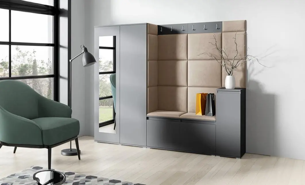 Cuier Hol Max 27, Grafit/ Bej - Trinity 4