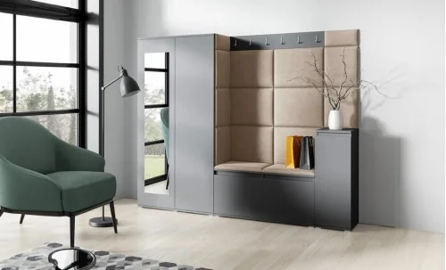 Cuier Hol Max 27, Grafit/ Bej - Trinity 4