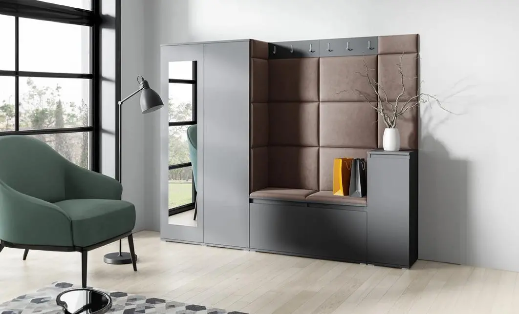 Cuier Hol Max 27, Grafit/ Maro - Trinity 8