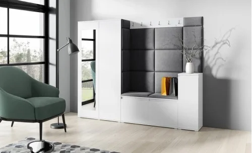 Cuier Hol Max 27, Alb/ Negru - Trinity 16