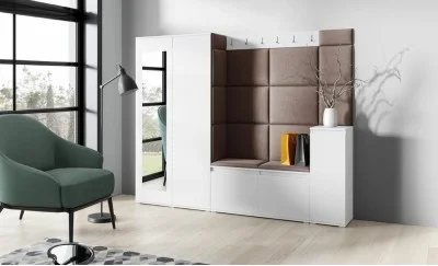 Cuier Hol Max 27, Alb/ Maro - Trinity 8