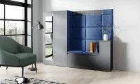 Cuier Hol Max 27, Grafit/ Albastru - Trinity 31