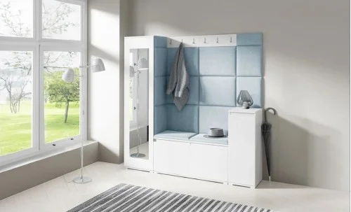 Cuier Hol Max 28, Alb/ Albastru - Trinity 22