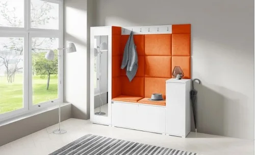 Cuier Hol Max 28, Alb/ Portocaliu - Trinity 25