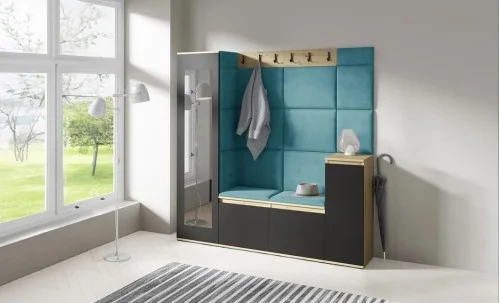 Cuier Hol Max 28, Artisan/ Albastru - Trinity 13