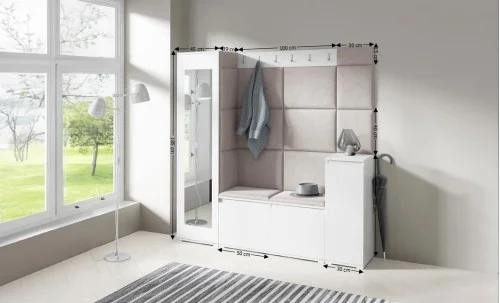 Cuier Hol Max 28, Alb/ Bej - Trinity 2