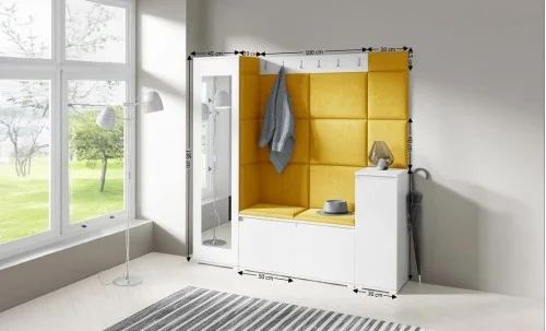 Cuier Hol Max 28, Alb/ Portocaliu - Trinity 26