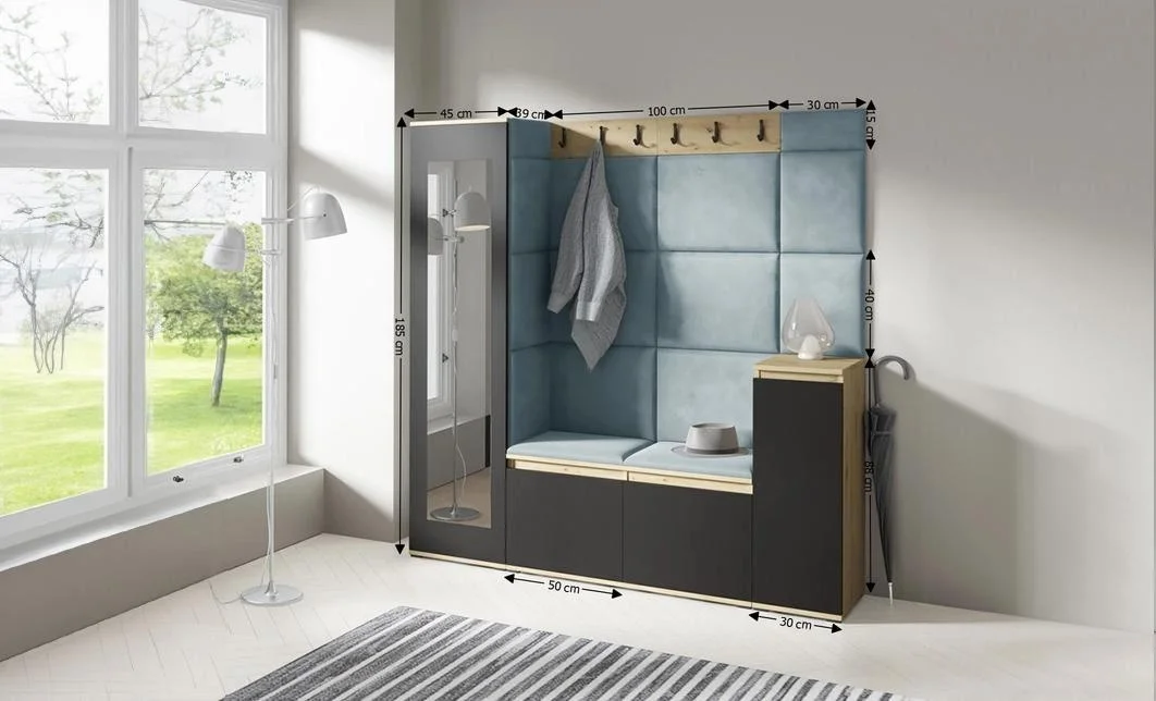 Cuier Hol Max 28, Artisan/ Albastru - Trinity 22 1