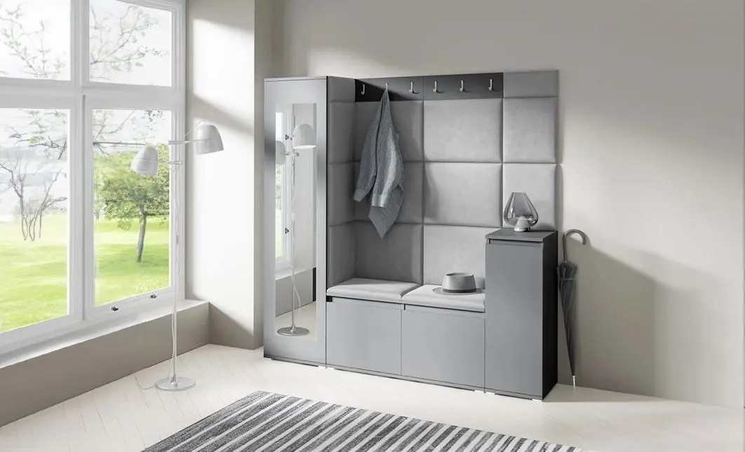 Cuier Hol Max 28, Grafit/ Gri - Trinity 14