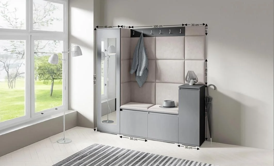 Cuier Hol Max 28, Grafit/ Bej - Trinity 2 1