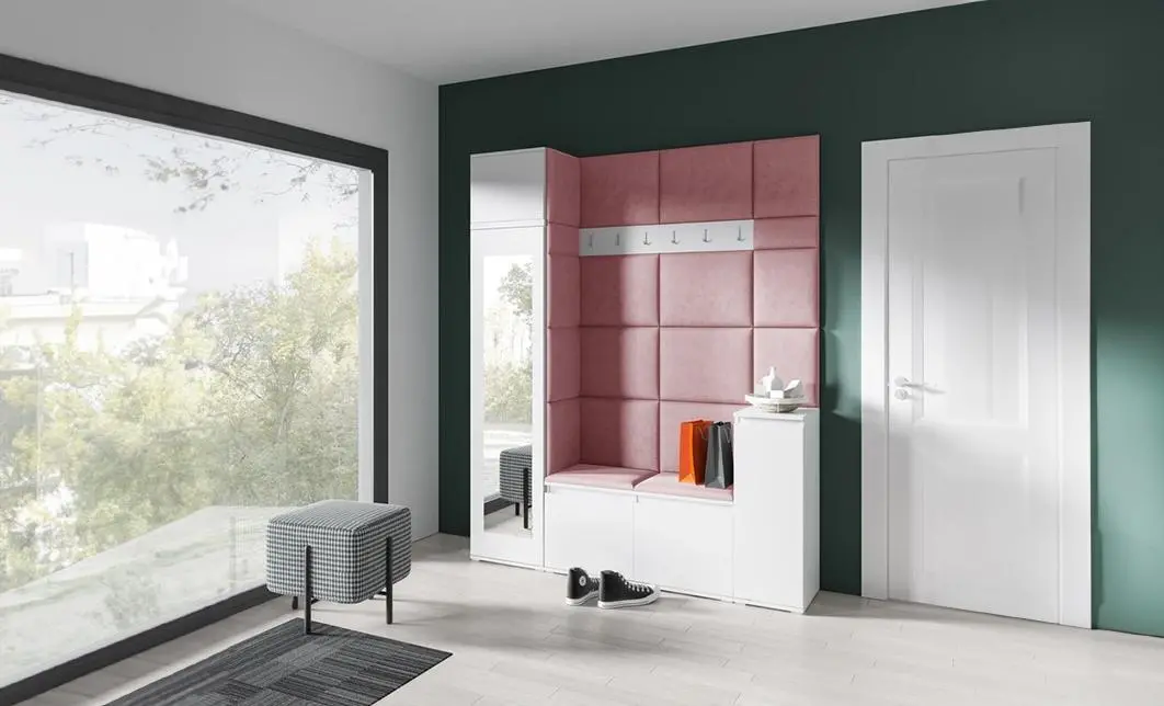 Cuier Hol Max 29, Alb/Roz - Trinity 23