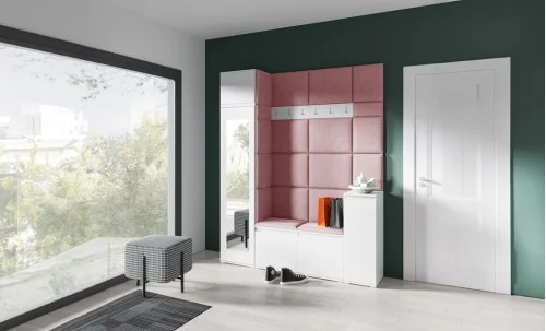 Cuier Hol Max 29, Alb/Roz - Trinity 23