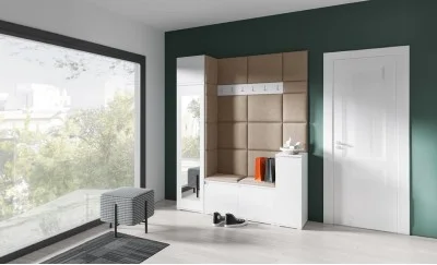 Cuier Hol Max 29, Alb/Bej - Trinity 4