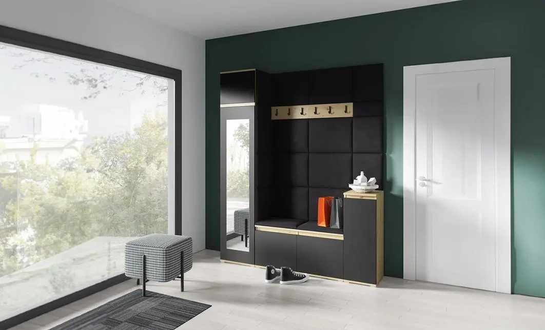 Cuier Hol Max 29, Artisan/Negru - Trinity 16