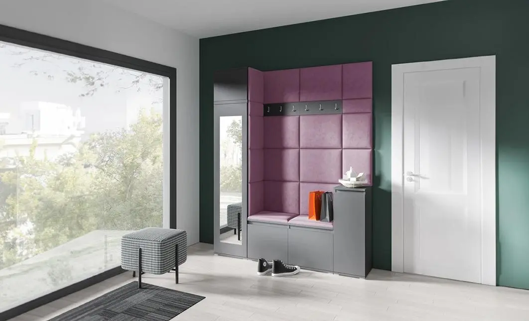 Cuier Hol Max 29, Grafit/Mov - Trinity 11