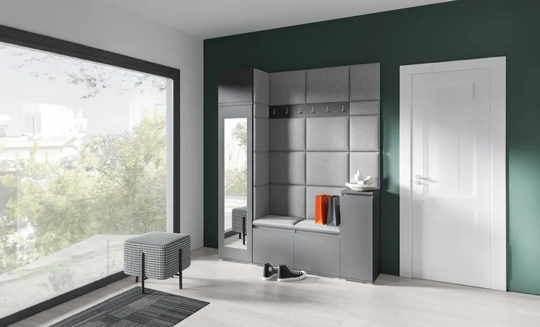 Cuier Hol Max 29, Grafit/Gri - Trinity 14