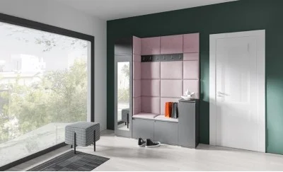 Cuier Hol Max 29, Grafit/Roz - Trinity 19