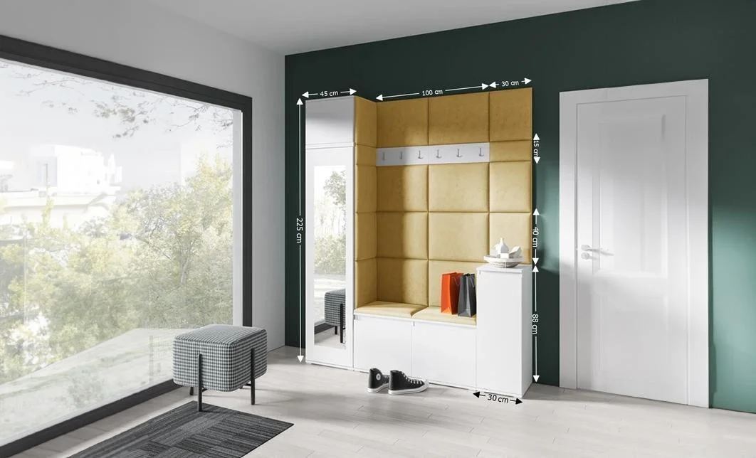 Cuier Hol Max 29, Alb/Galben - Trinity 18 1