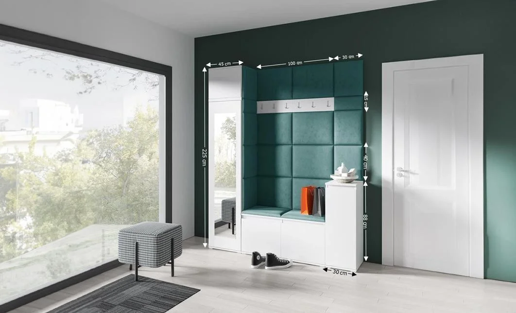 Cuier Hol Max 29, Alb/Verde - Trinity 28 1