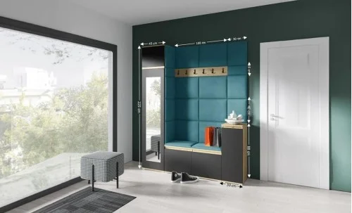 Cuier Hol Max 29, Artisan/Albastru - Trinity 13