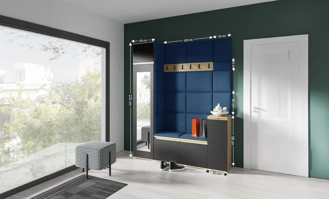 Cuier Hol Max 29, Artisan/Albastru - Trinity 31 1