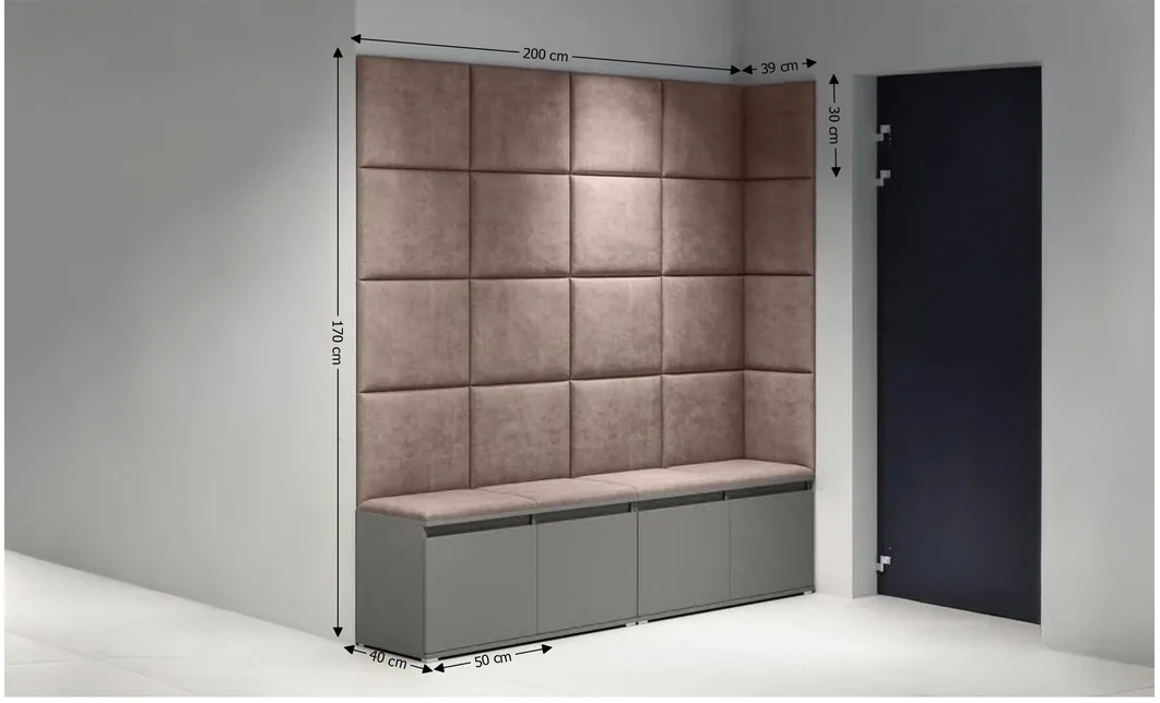 Cuier Hol Max 3, Grafit/ Maro - Trinity 5 1