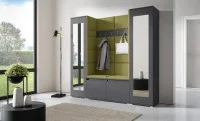 Cuier Hol Max 31, Grafit/ Verde - Trinity 27