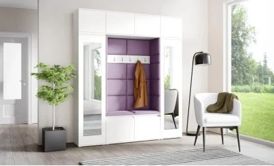 Cuier Hol Max 32, Alb/Mov - Trinity 11