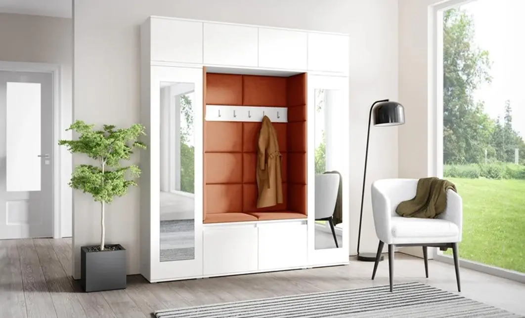 Cuier Hol Max 32, Alb/Portocaliu - Trinity 25