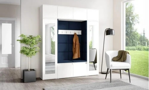 Cuier Hol Max 32, Alb/Albastru - Trinity 30